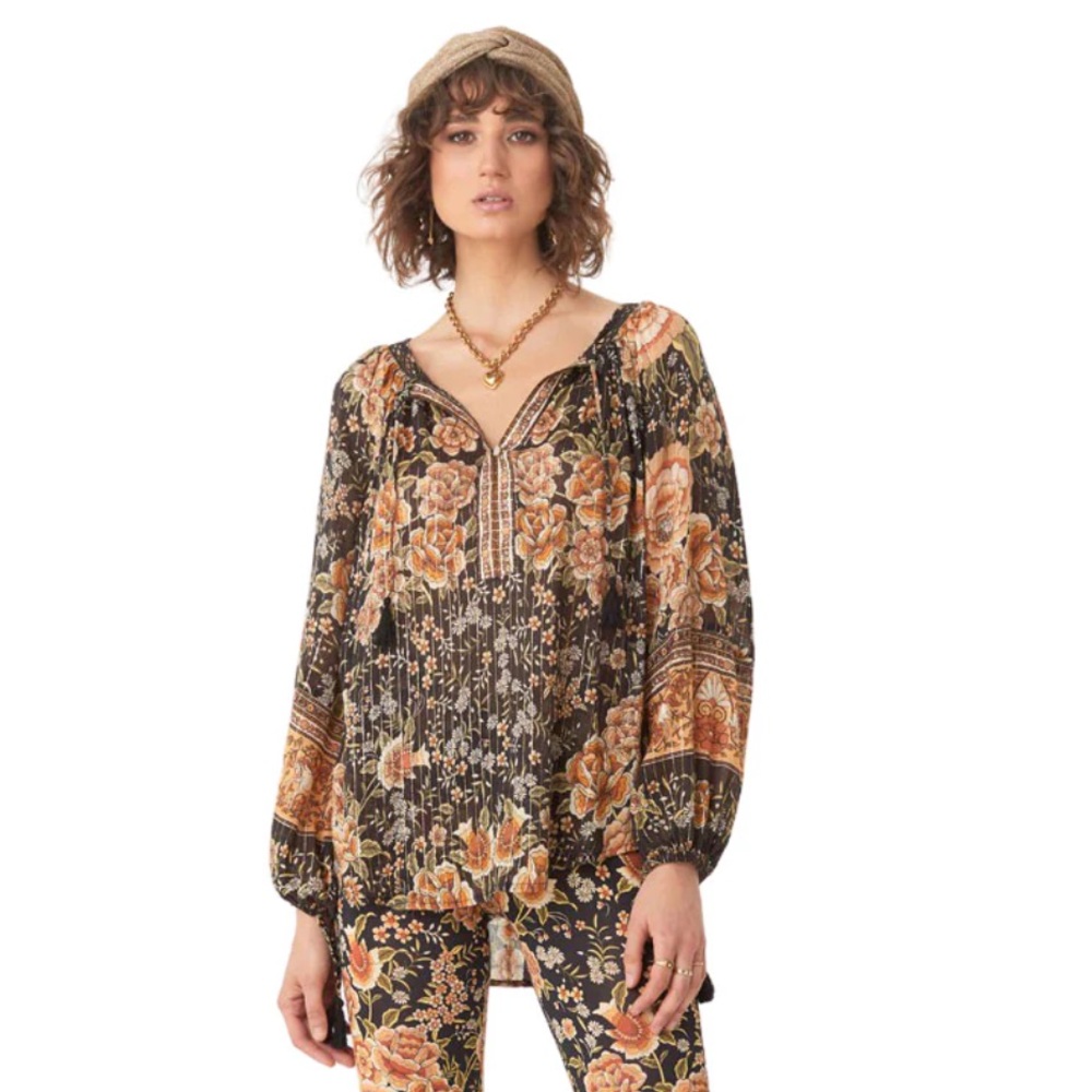 SPELL Mystic Blouse small Nightfall 🖤🧡🌙